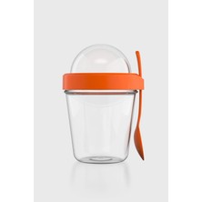 Renga Orbit 350 ml Tritan Müsli ve Atıştırmalık Kabı 191013 Turuncu