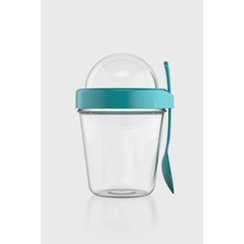 Renga Orbit 350 ml Tritan Müsli ve Atıştırmalık Kabı 191013 Turkuaz
