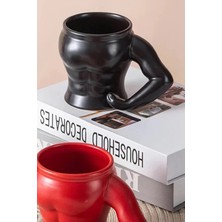 Ciyu Ticaret Vücut Şeklinde Kupa Bardak Eli Belinde Vücut Kupa Bardak Hediyelik Koleksiyonluk Kupa