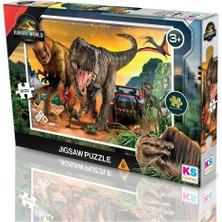  ks games puzzle 200 parça jurrasic world rebirth jw 113