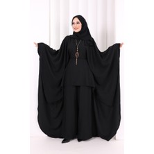Bym Fashion Kolyeli Tunik Pantolon Takım 8026 Siyah