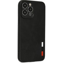 Herşey Trend Herşeytrend Apple Iphone 13 Pro Max Kılıf Loop Deri Silikon - Siyah
