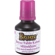 Brons Tahta Kalemi Mürekkebi Pembe 30 Cc Br-387 (12 Li Paket)