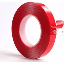 vhb çift taraflı akrilik silikon asma montaj bandı 18mm x 1.8 metre