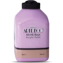 Artdeco Lila 3660 Akrilik Boya 500 Ml Su Bazlı Özellikli Sanatsal Malzeme