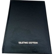 Gülpaş İşletme Defteri Suni Deri 96 Yaprak 22X28 (Karışık Renk 1 Adet)
