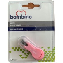 Bambino Pembe Bebek Tırnak Makası 3 Adet Sağlıklı Malzemelerle Üretilmiş