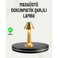 TeknoKapsül Kablosuz LED Masa Lambası 1800MAH 3 Renk Aydınlatma Dokunmatik