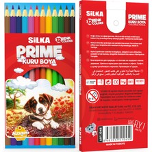 Silka Kuru Boya Kalemi Prime Tam Boy 12 Renk