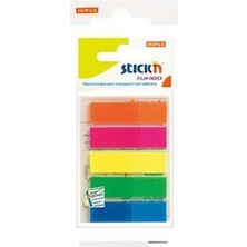 Gıpta Yapışkanlı Not - Film Ayraç 5X12X45Mm 25 Yaprak Neon 5 Renk
