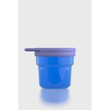 Renga Nest Kids 250 ml Silikon Kapaklı Pp Atıştırma Kabı 222058 Turkuaz-Mor