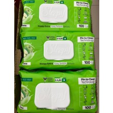 Sleepy Elma Kokulu Yüzey Temizlik Havlusu 3paket