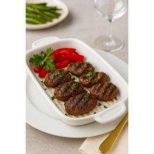 PremiumPort Kulplu Seramik Izgara ve Fırın Kabı, Kek Kalıbı, Çok Amaçlı Kullanım