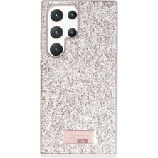 TeknoKapsül Onegif Galaxy S24 Bright Simli Kapak - Gold