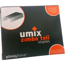 Umix Zımba Teli 23/20 Gümüş U2217Kk-20 1000 Li