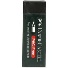 Faber-Castell Siyah Silgi 2'li PVC-Free Renkli ve Dayanıklı Kırtasiye Ürünü