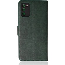 Herşey Trend Herşeytrend Samsung Galaxy A03S Kılıf Trend S Plus Kapaklı Kılıf - Yeşil