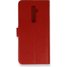 Herşey Trend Herşeytrend Oppo Reno 2z Kılıf Trend S Plus Kapaklı Kılıf - Kırmızı