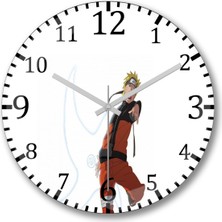 Naruto Rasen Shuriken Duvar Saati, Şık ve Modern Dekorasyon Için Mükemmel