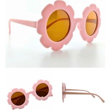 Pileli Store Kids Güneş Gözlüğü Pembe Papatya Çerçeve Uv 400 Korumalı Ce Belgeli Güneş Gözlüğü