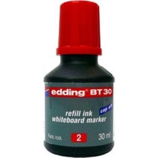 Edding Kırmızı Tahta Kalem Mürekkebi 30ML