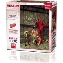 Naturion Szn1 20662 Jesters Playing Cochonnet 1000 Parça Puzzle -Nessiworld Puzzle Hnçr