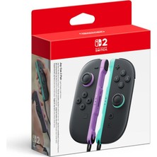 Nintendo Switch 2 Joy-Con Mor - Yeşil (Ithalatçı Garantili)