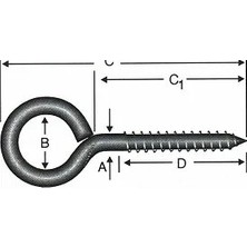 Kapalı Piton 21X100 - 100 Adet