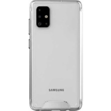 Camkapak Aksesuar Samsung A 71 Şeffaf Kılıf Modeli