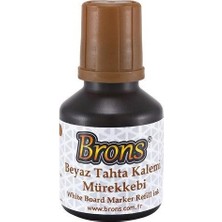 Brons Tahta Kalemi Mürekkebi Kahve 30 Cc Br-384 (12 Li Paket)