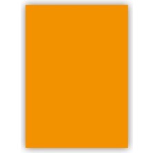  puti fon kartonu 50x70 cm turuncu (100 lü paket)