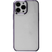 Herşey Trend Herşeytrend Apple Iphone 13 Pro Max Kılıf Element Silikon - Mor