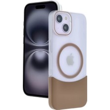 TeknoKapsül Iphone 15 Velar Magsafe Kapak - Çöl Titanyum