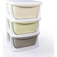 TeknoKapsül 3 Çekmeceli Saklama Ünitesi