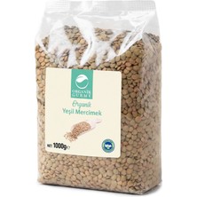 Organik Gurme Yeşil Mercimek 1000 gr