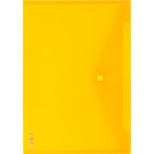  noki a4 çıtçıtlı dosya evrak zarfı sarı (12 li paket) 3101