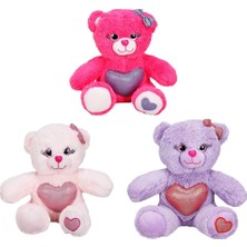 TeknoKapsül Renkli Sevimli Peluş Ayıcık 26 Cm. 1 Adet Fiyatıdır