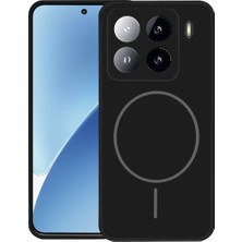 TeknoKapsül 15 Kılıf Jully Magsafe Kapak - Siyah