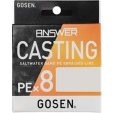 Gosen Answer Casting 8x 150M Silver Ip Misina