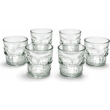 TeknoKapsül 6'lı Kurukafa Cam Shot Bardağı ALK2152