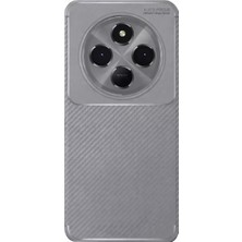 TeknoKapsül Redmi 14C Kılıf Auto Focus Karbon Kapak - Gri