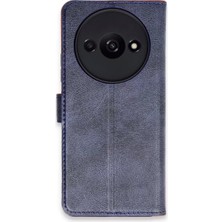 TeknoKapsül Redmi A3 4g Kılıf S Kapaklı Kılıf - Lacivert