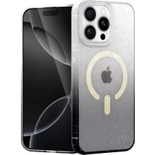 TeknoKapsül Iphone 15 Pummel Shiny Magsafe Kapak - Siyah