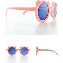 Pileli Store Kids Güneş Gözlüğü Pembe Ayıcık Çerçeve Uv 400 Korumalı Ce Belgeli Çocuk Güneş Gözlüğü