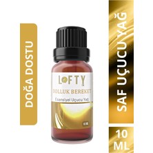 Lofty Bolluk Bereket Esans Uçucu Yağ 10 ml Doğa Dostu Konsantre Oda Kokusu
