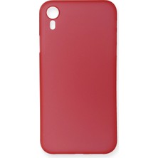 Herşey Trend Herşeytrend Apple Iphone Xr Kılıf Pp Ultra Ince Kapak - Kırmızı