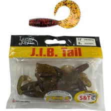 Lucky John J.ı.b. Tail 2.0'' 5cm Silikon Yem 9 Adet Renk PA03
