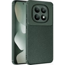 TeknoKapsül Redmi Note 15 4g Auto Focus Karbon Kapak - Koyu Yeşil