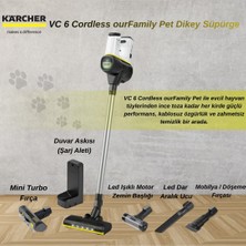Karcher  Vc 6 Cordless Ourfamily Pet Dikey Elektrikli Süpürge