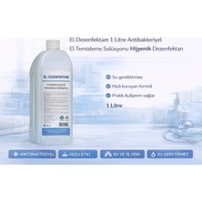TeknoKapsül El Dezenfektanı 1 Litre Antibakteriyel El Temizleme Solüsyonu Hijyenik Dezenfektan 1 Adet